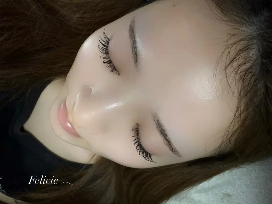 マツエク・マツパ 束感まつ毛 パリジェンヌラッシュリフト 一重×まつ毛パーマ マツエク Felicie＊ Sayakaのマツエク・マツパデザイン