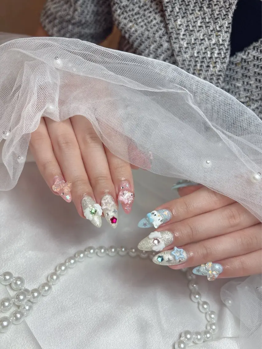 ネイル フットネイル フレンチネイル ジェルネイル ガーリー グラデーション ハンドネイル D.d Nail Moeのネイルデザイン