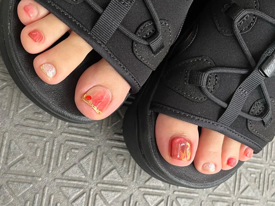 ネイル ハンドネイル フットネイル Nailsalon Fave/Rinaのネイルデザイン