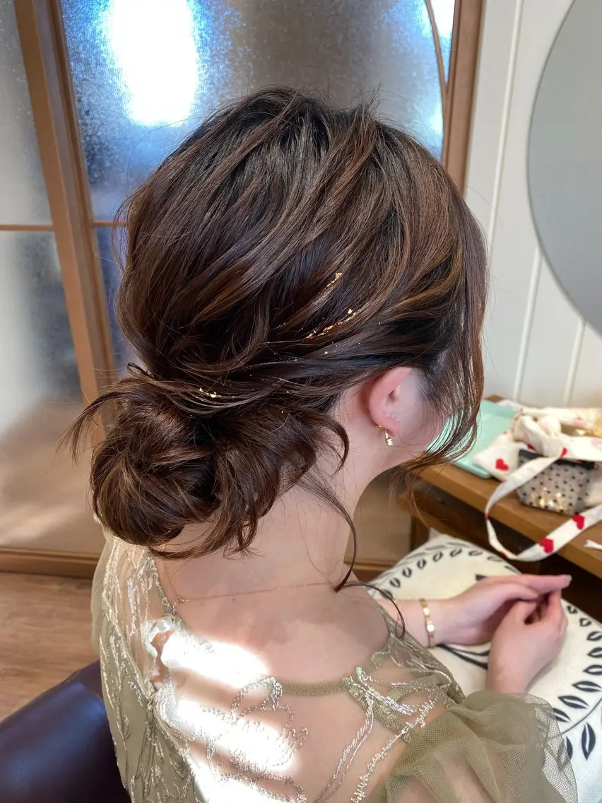 セミロング 石毛 ひかるのヘアスタイル