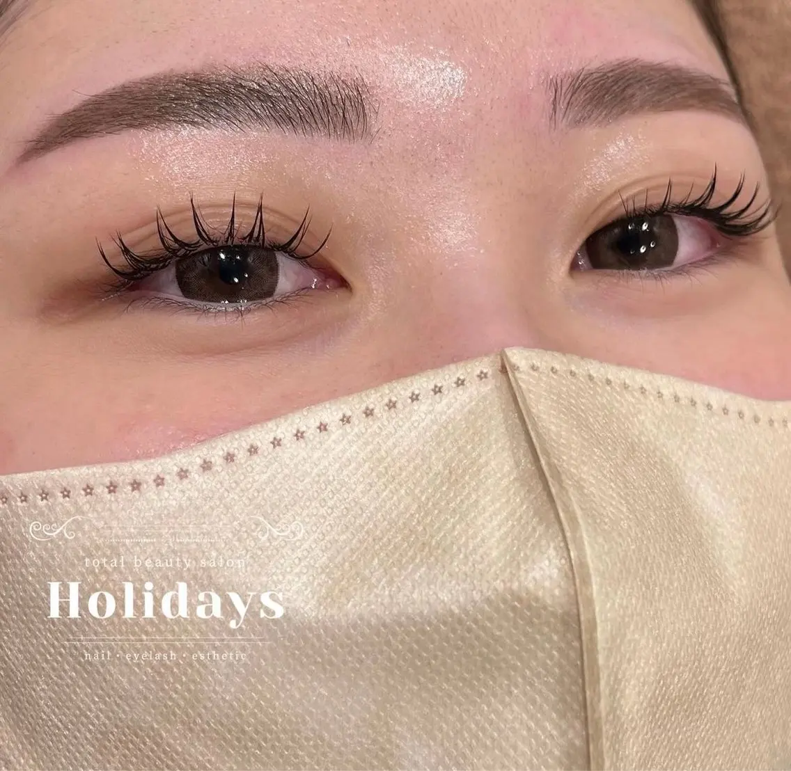 マツエク・マツパ 束感まつ毛 南 綾花の眉毛・アイブロウイメージ