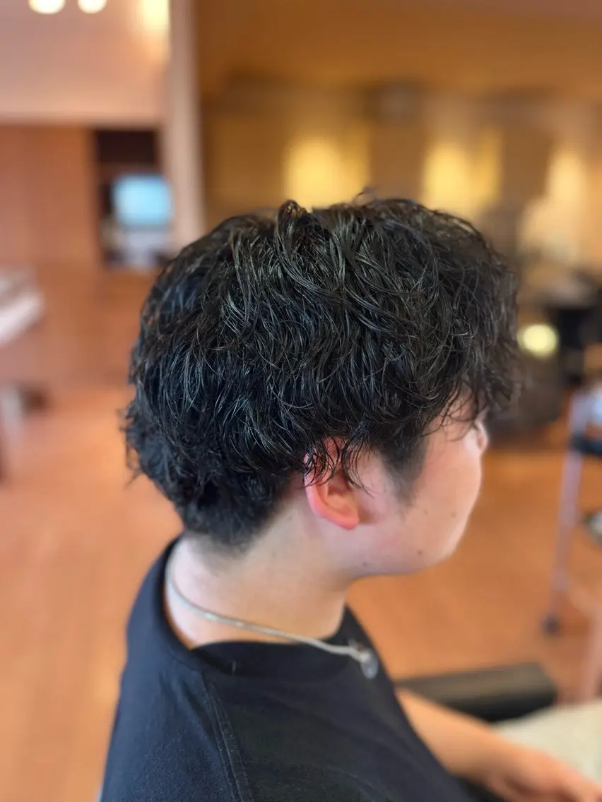 ショート パーマ modshair ヒロのヘアスタイル