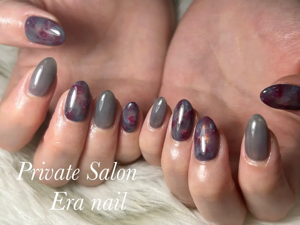 ネイル マグネットネイル 持ち込み ハンドネイル Era nailのネイルデザイン