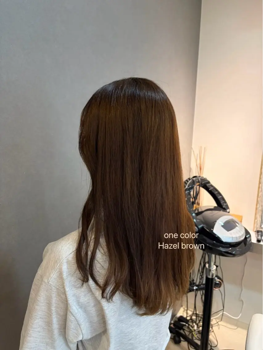ロング ヘアカラー hair bonitaのヘアスタイル