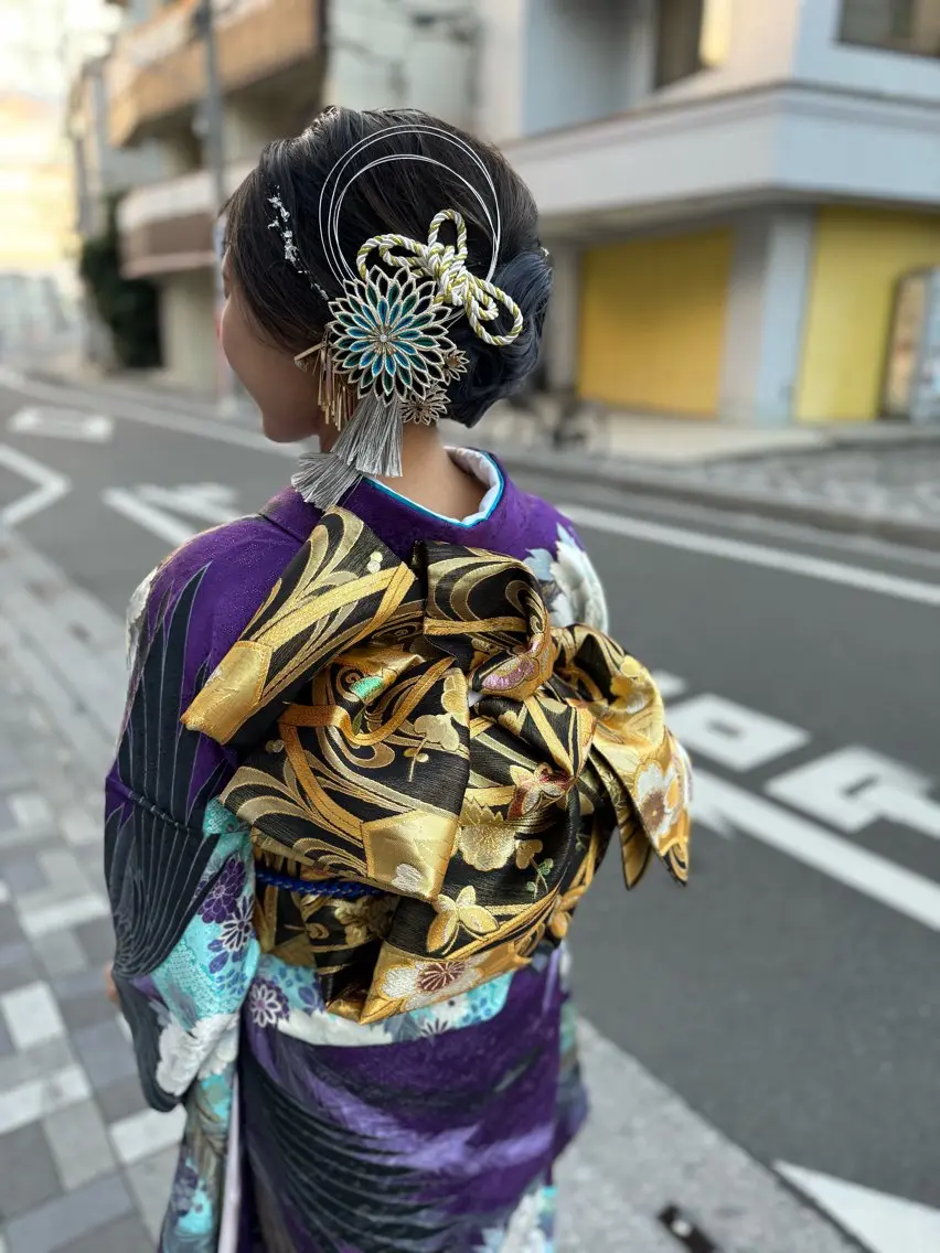 ロング ヘアセット 伊藤 栄子のヘアスタイル