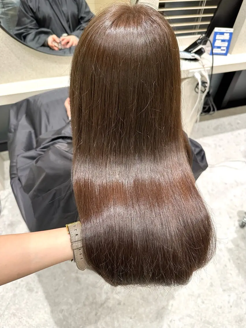 ロング パーマ 縮毛矯正 カット ヘアカラー トリートメント レイヤーカット/ボブ /縮毛矯正✨大輝のヘアスタイル