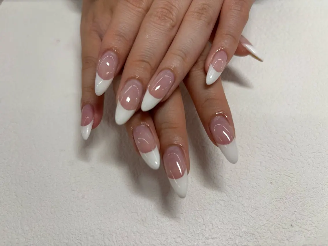 ネイル フレンチネイル miya ❤️のネイルデザイン
