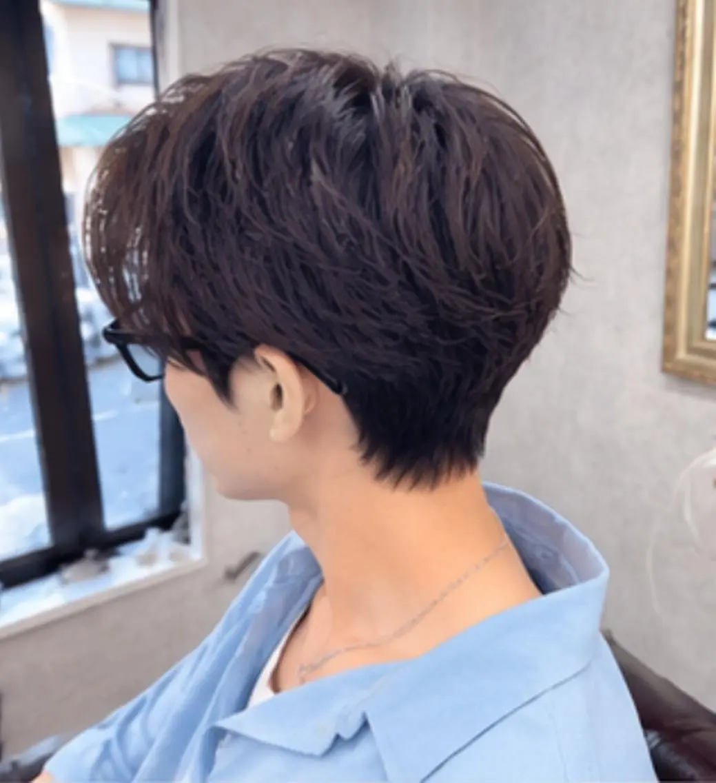 ショート メンズ Men's Lienのヘアスタイル