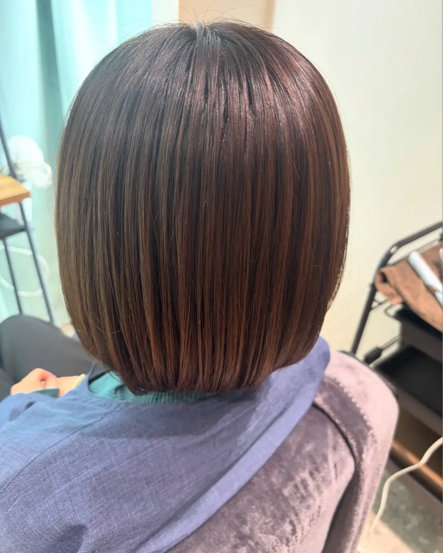 ミディアム 🌱大森柚紀🐇 うる艶髪🫧のヘアスタイル
