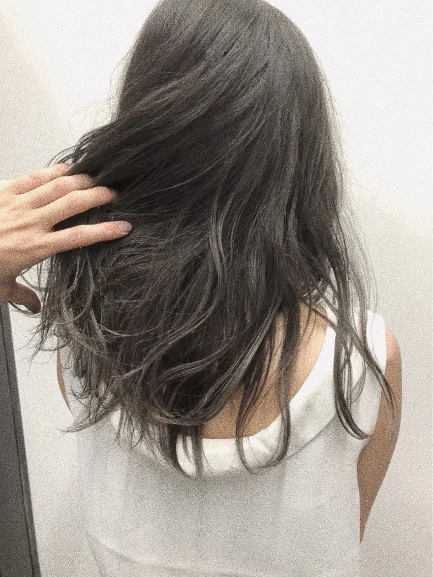 カラー、トリートメントの写真