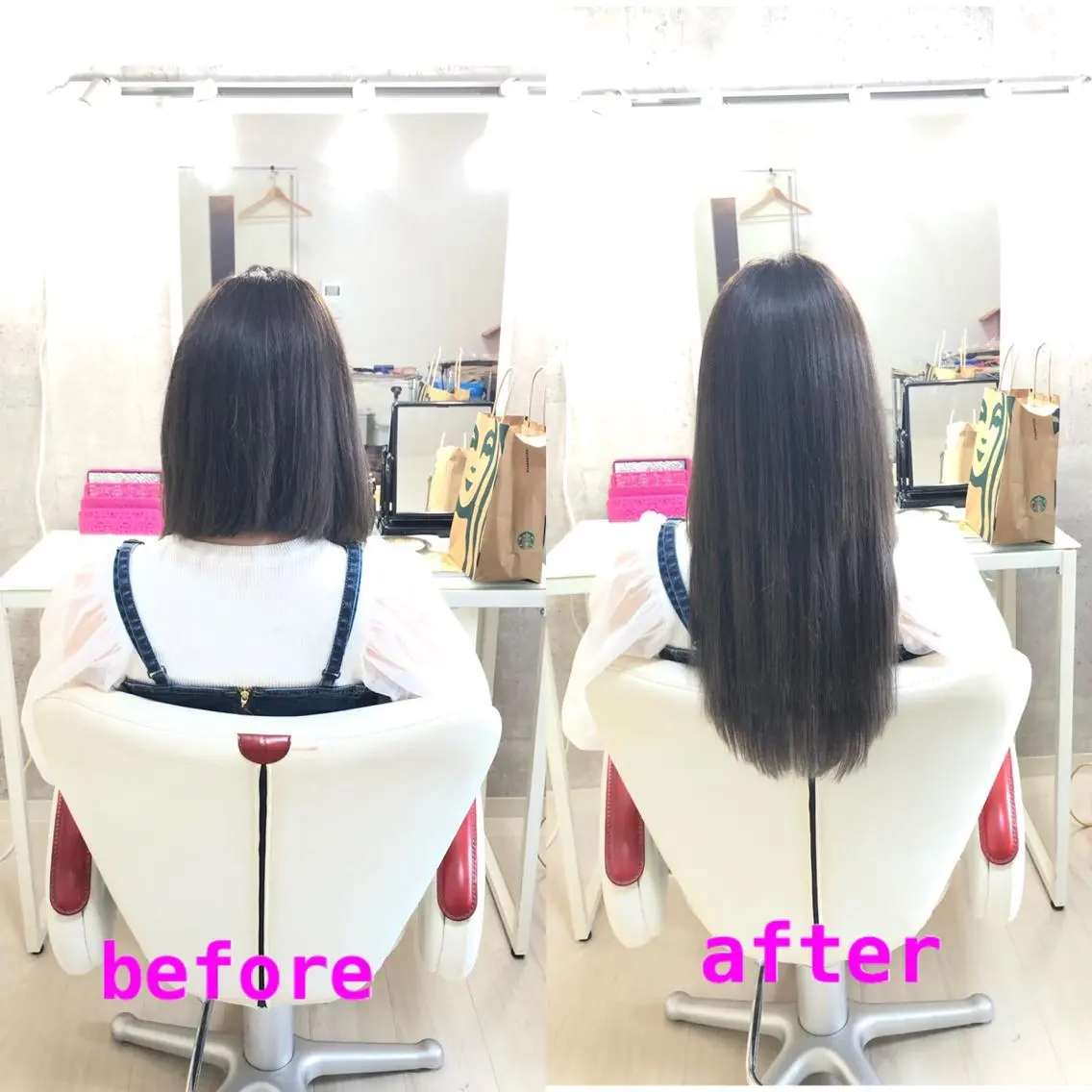 ロング エクステ 🌸ドレスアップ 心斎橋店🌸のヘアスタイル
