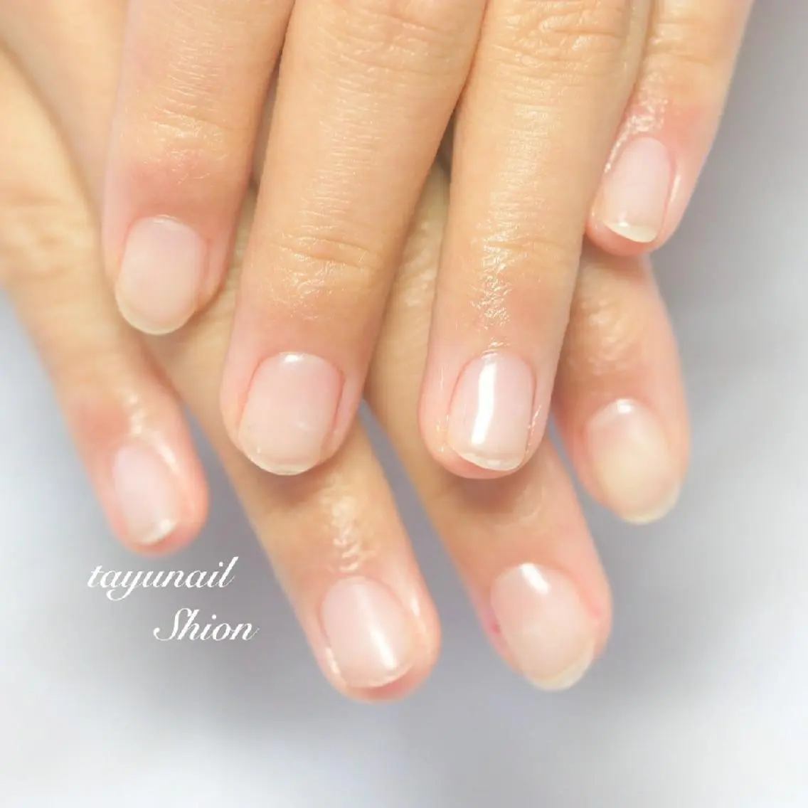 ネイル ブルー ジェルネイル パラジェル 冬ネイル ネイルサロン 【たゆnail】のネイルデザイン