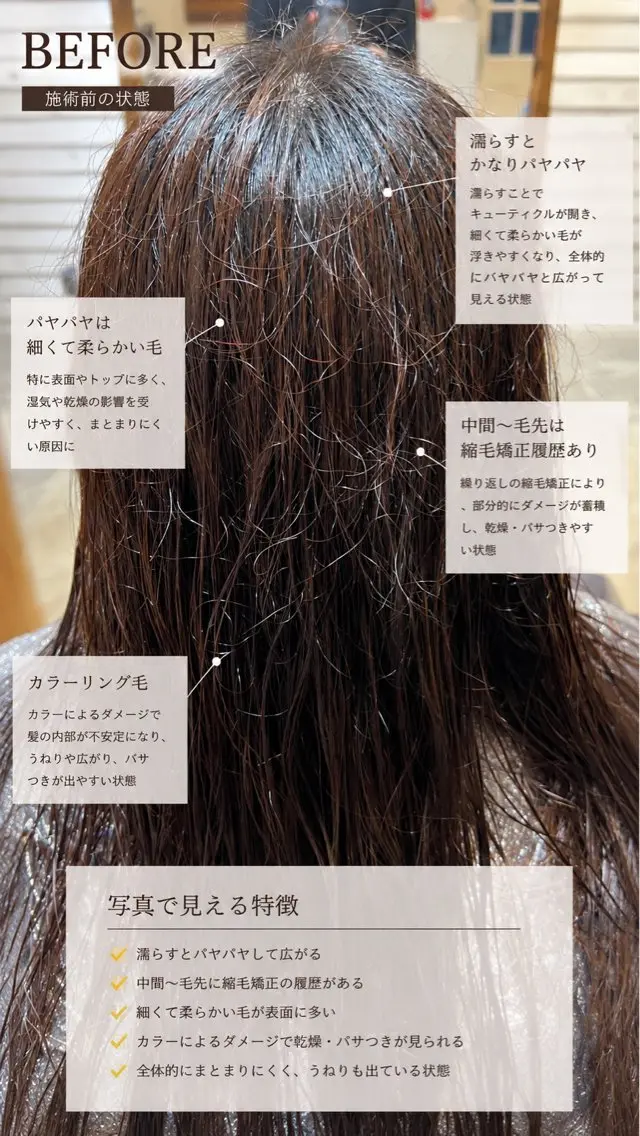 ロング 縮毛矯正 縮毛矯正 トリートメント 武蔵小杉/縮毛矯正 髪質改善/大森勝馬のヘアスタイル