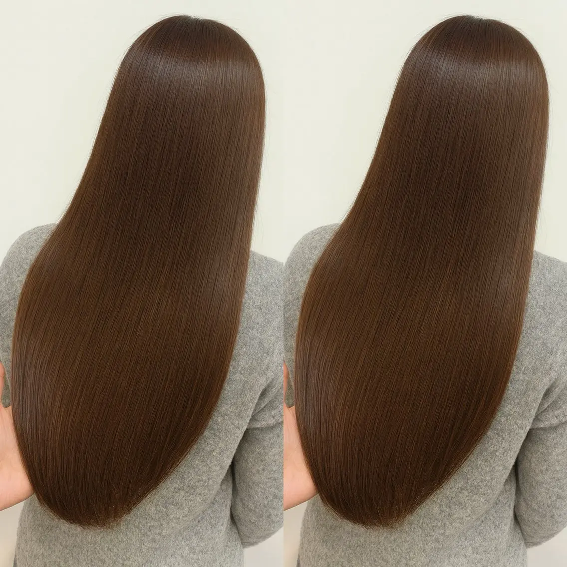 ロング カラー 切りっぱなしボブ ベージュカラー ブリーチ ダブルカラー グレージュ カット ヘアカラー トリートメント 小顔矯正/レイヤー 透明感カラー✨生真のヘアスタイル