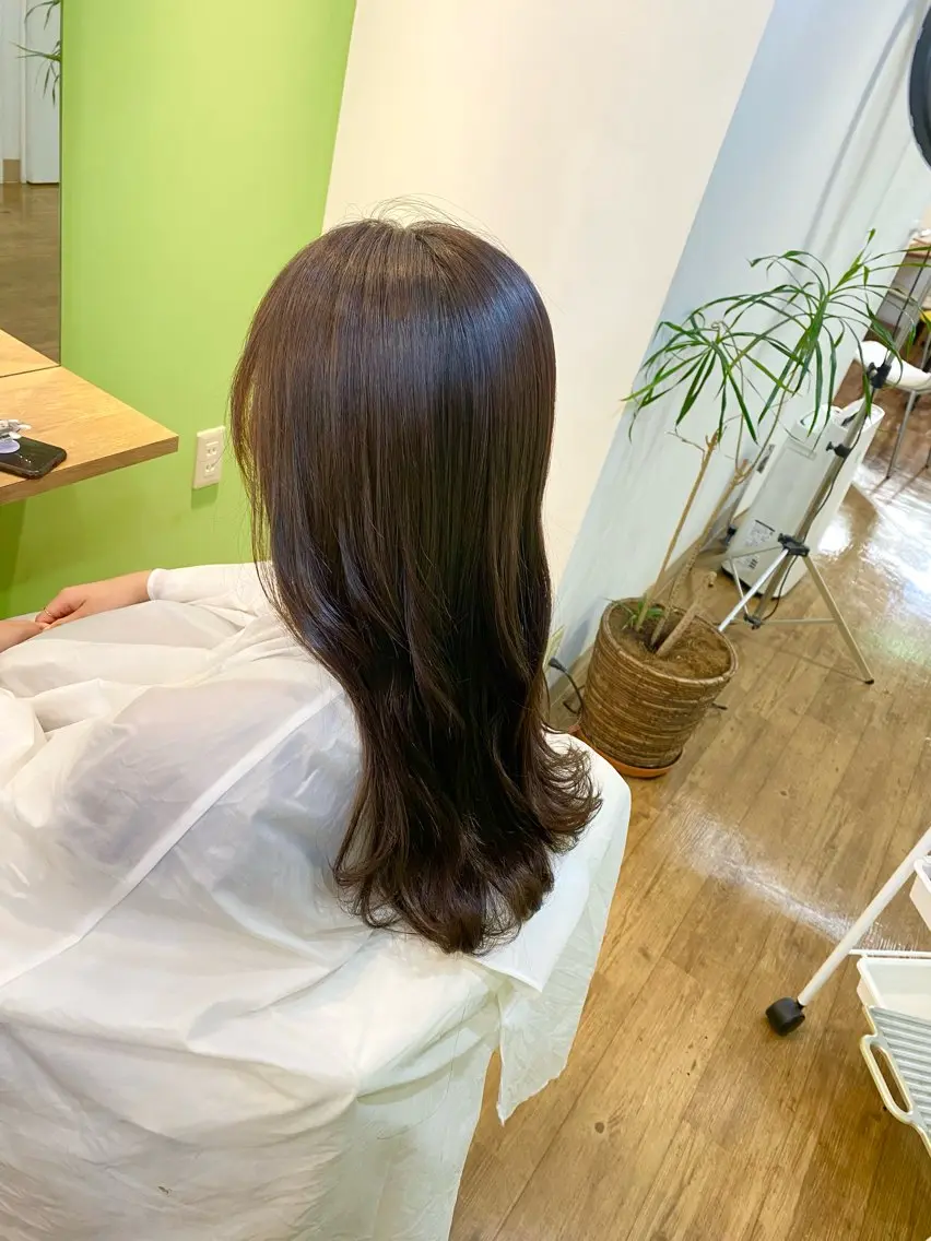 ロング カラー 【エシカル】 HOSOMIのヘアスタイル