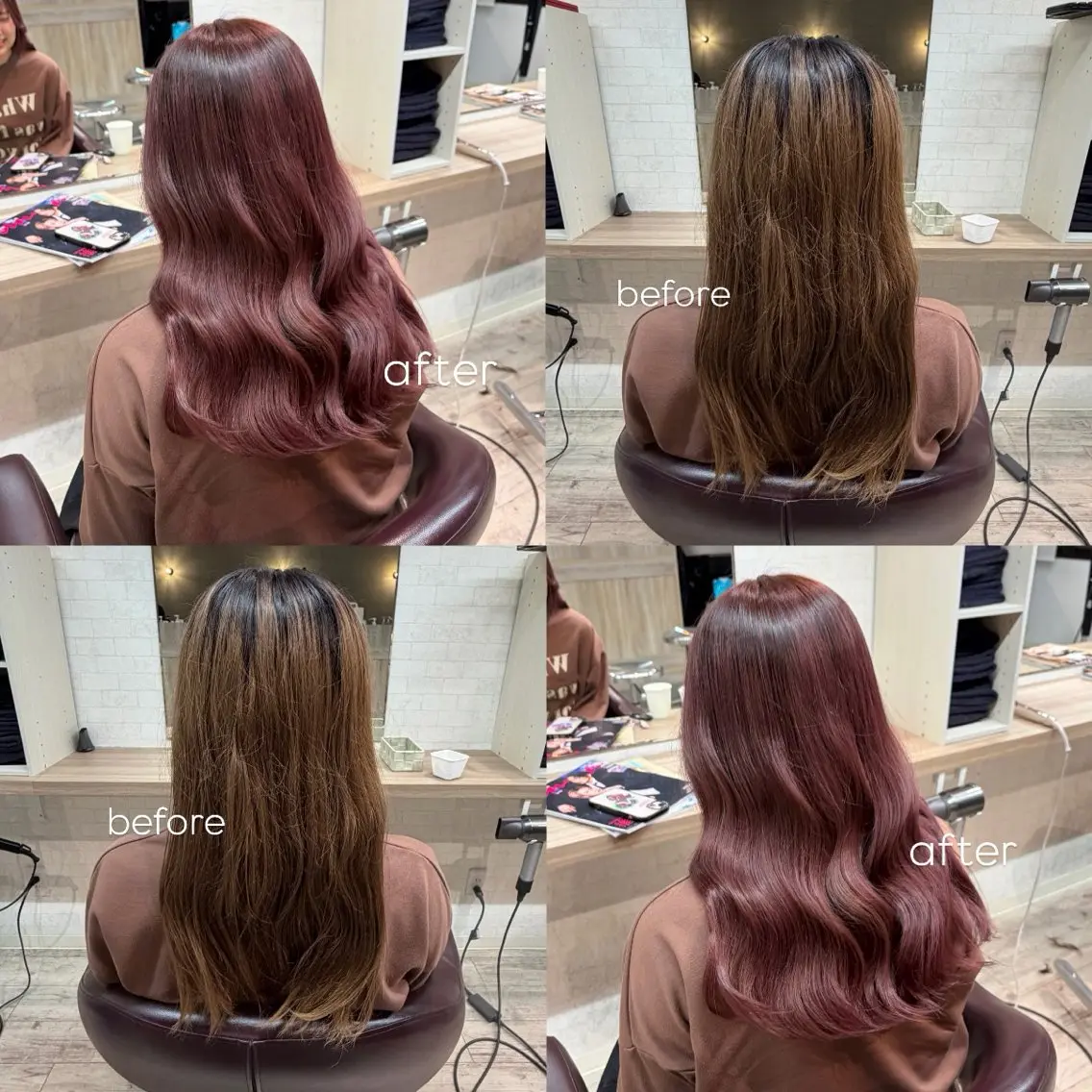 カラー ヘアカラー カラーモデル募集中 🫧HONOKAのヘアスタイル