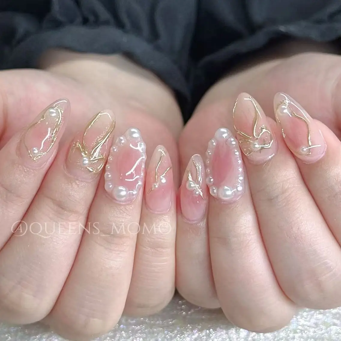 ネイル ハンドネイル Queens マオのネイルデザイン