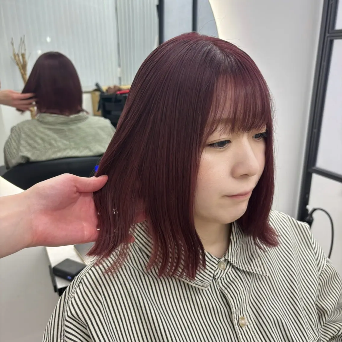 ミディアム カラー ヘアカラー Ren. 🦋デザインカラーのヘアスタイル