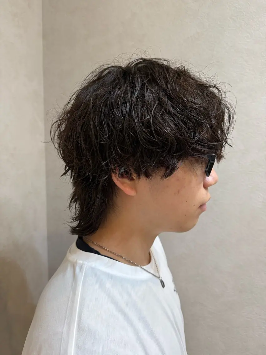 メンズパーマ🧑🏻🦱の写真