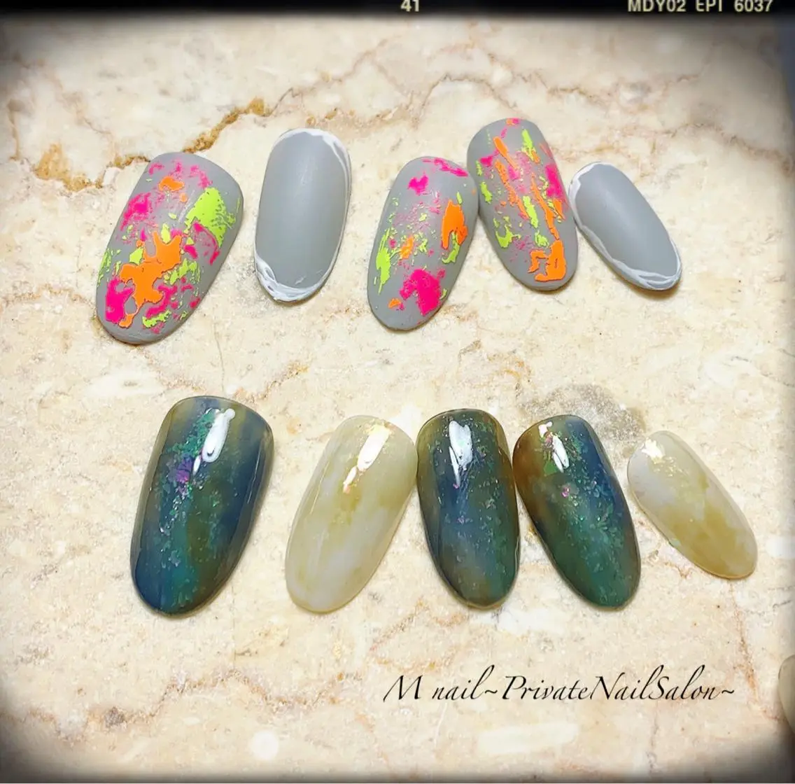 ネイル M nail 市原市ちはら台のネイルデザイン