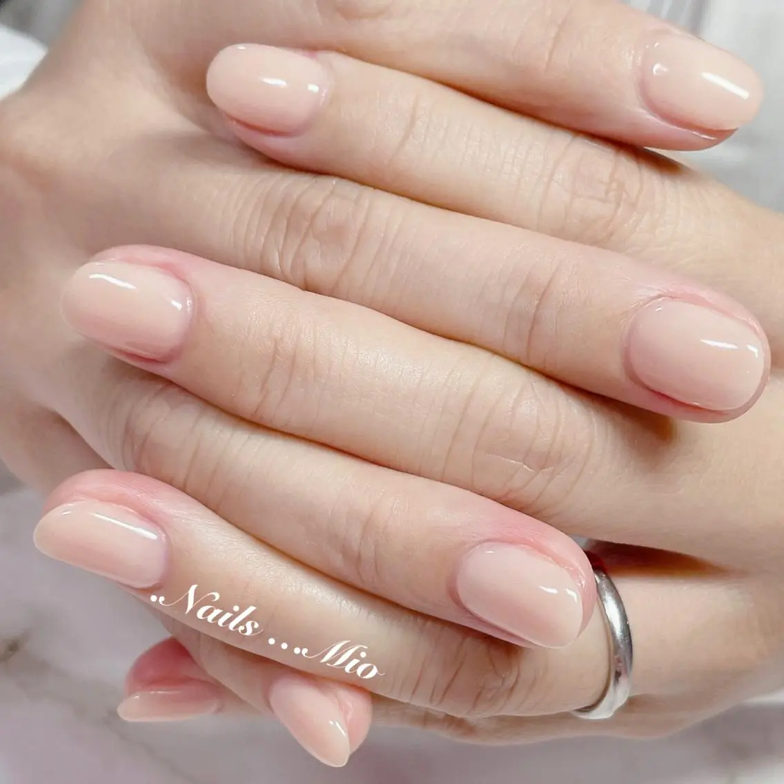 ネイル ワンカラーネイル .Nails Mio 赤羽西ネイルサロンのネイルデザイン