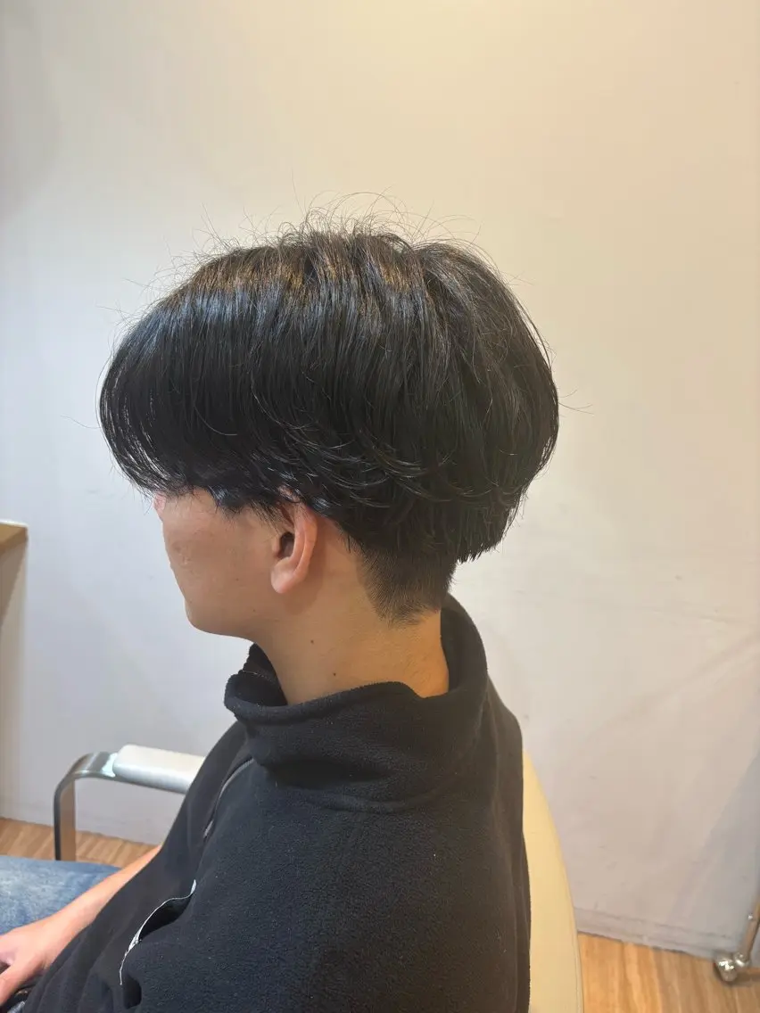 メンズ カット パーマ 韓国ヘアー🇰🇷 MIWAのヘアスタイル