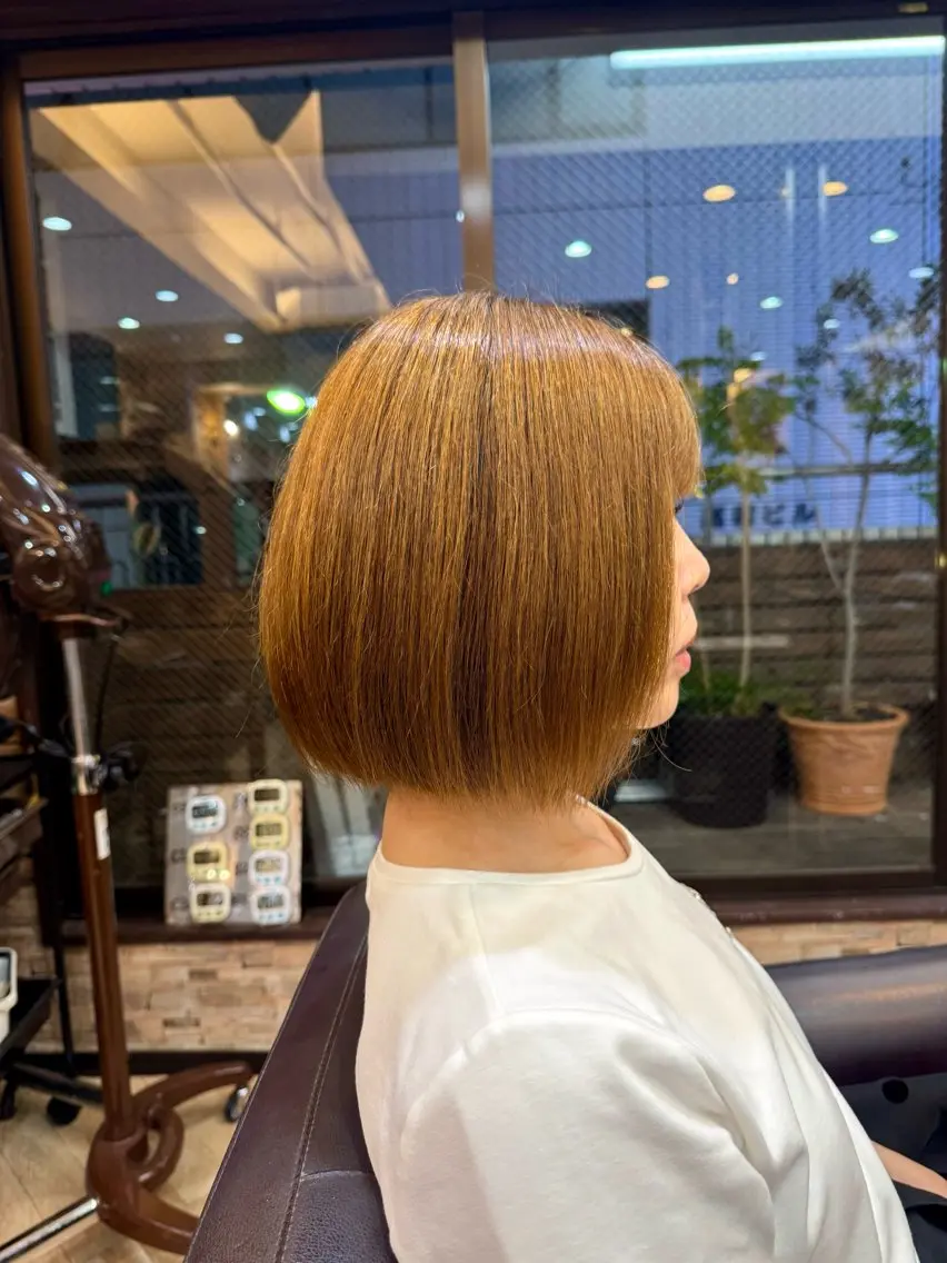ミディアム カットモデル募集長澤 拓弥のヘアスタイル