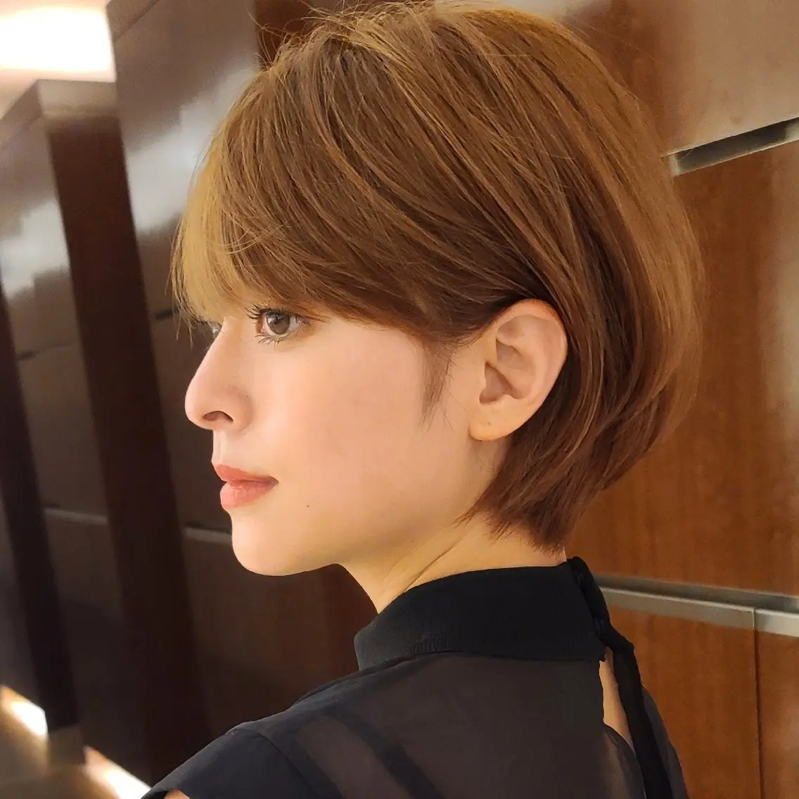 ショート 中高下 由真 ◎モニター様価格のヘアスタイル