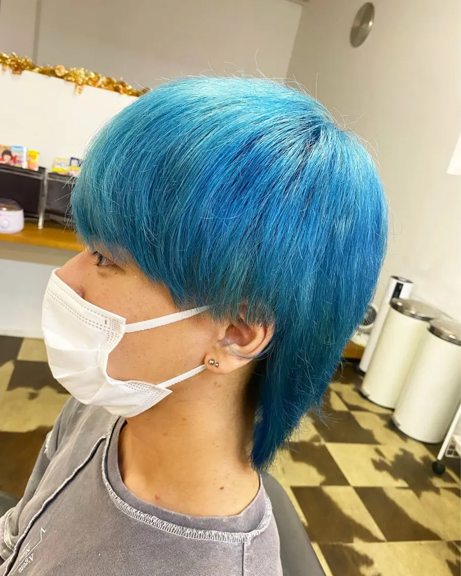 メンズ メンズブリーチ BRAS ナカガワのヘアスタイル