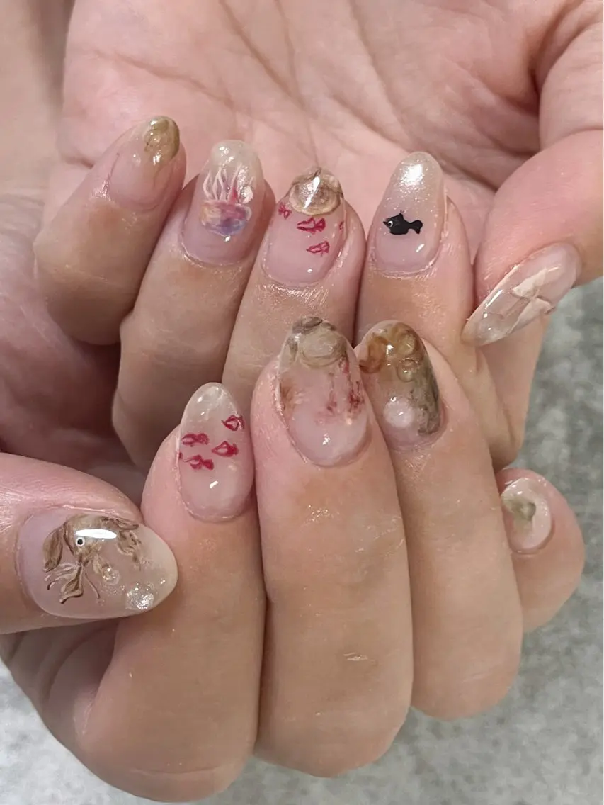 ネイル ハンドネイル FIORITURA aiのネイルデザイン