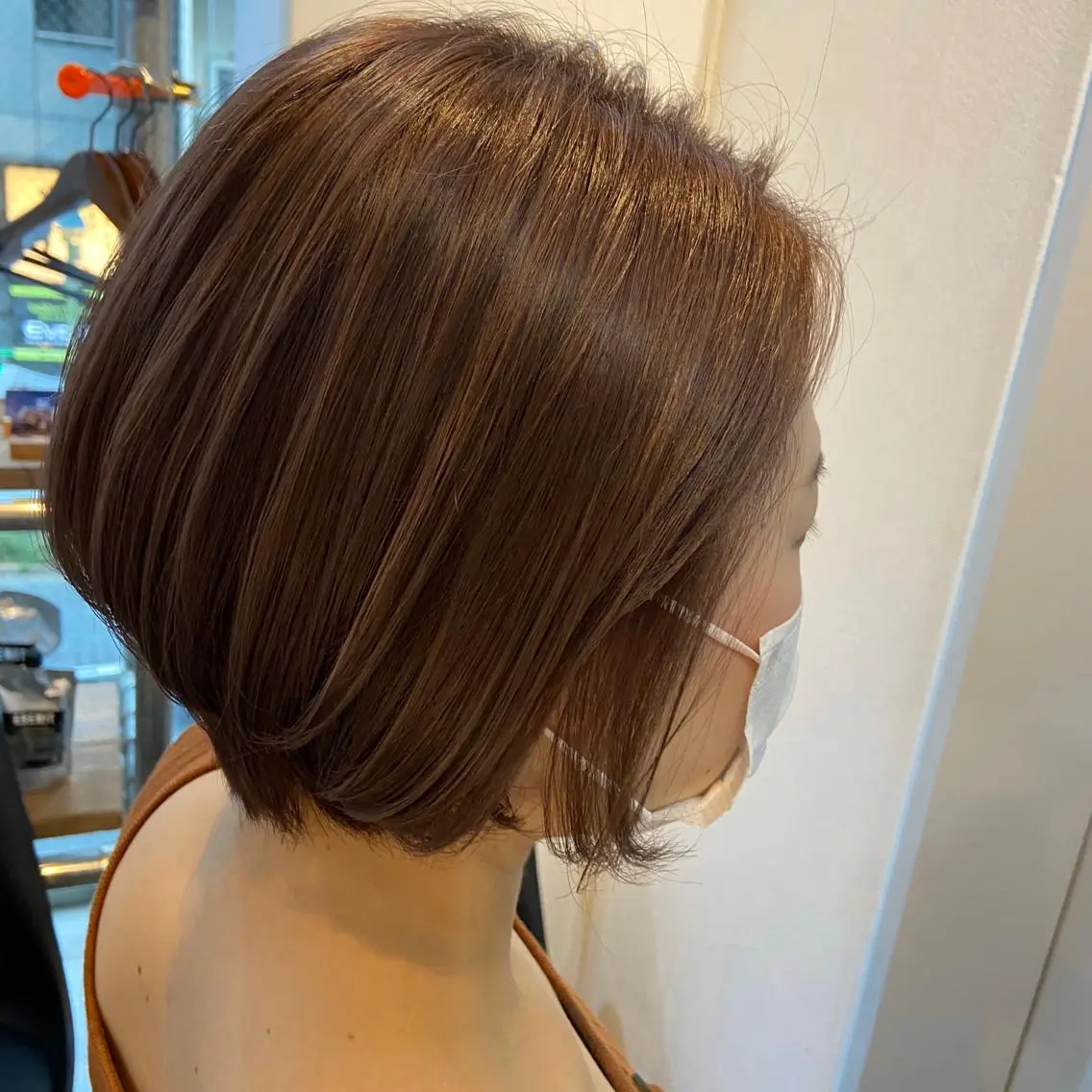 ショート くびれヘア ショートヘア カット 宮下 愛璃紗のヘアスタイル