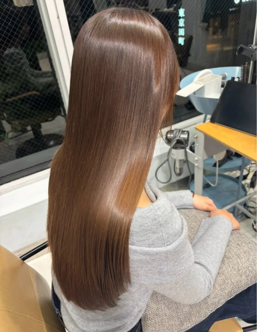 ロング 油井 緋織のヘアスタイル