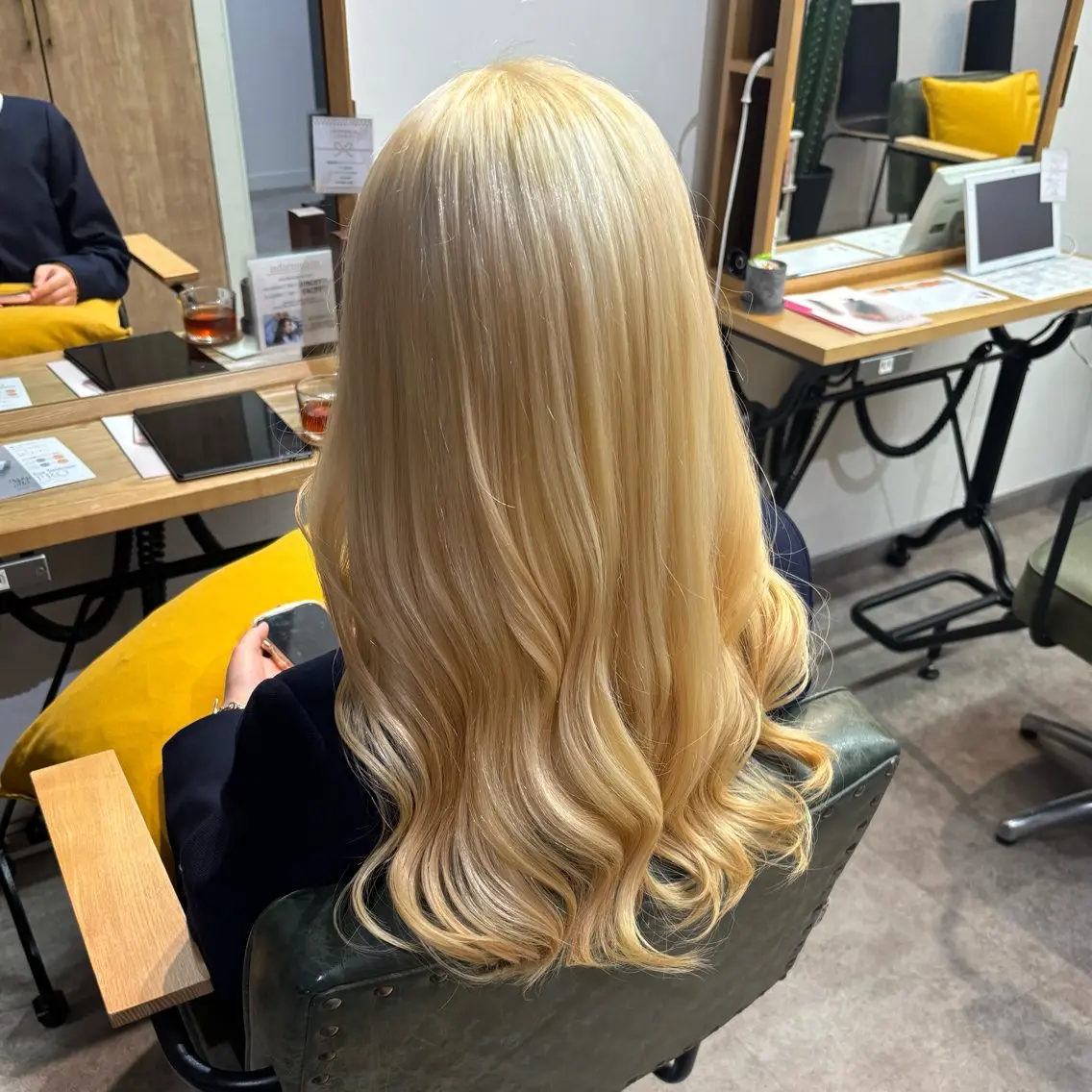 ヘアアレンジ ヘアセット 銀座：似合わせカラー オリーブ🫒アレンジのヘアスタイル