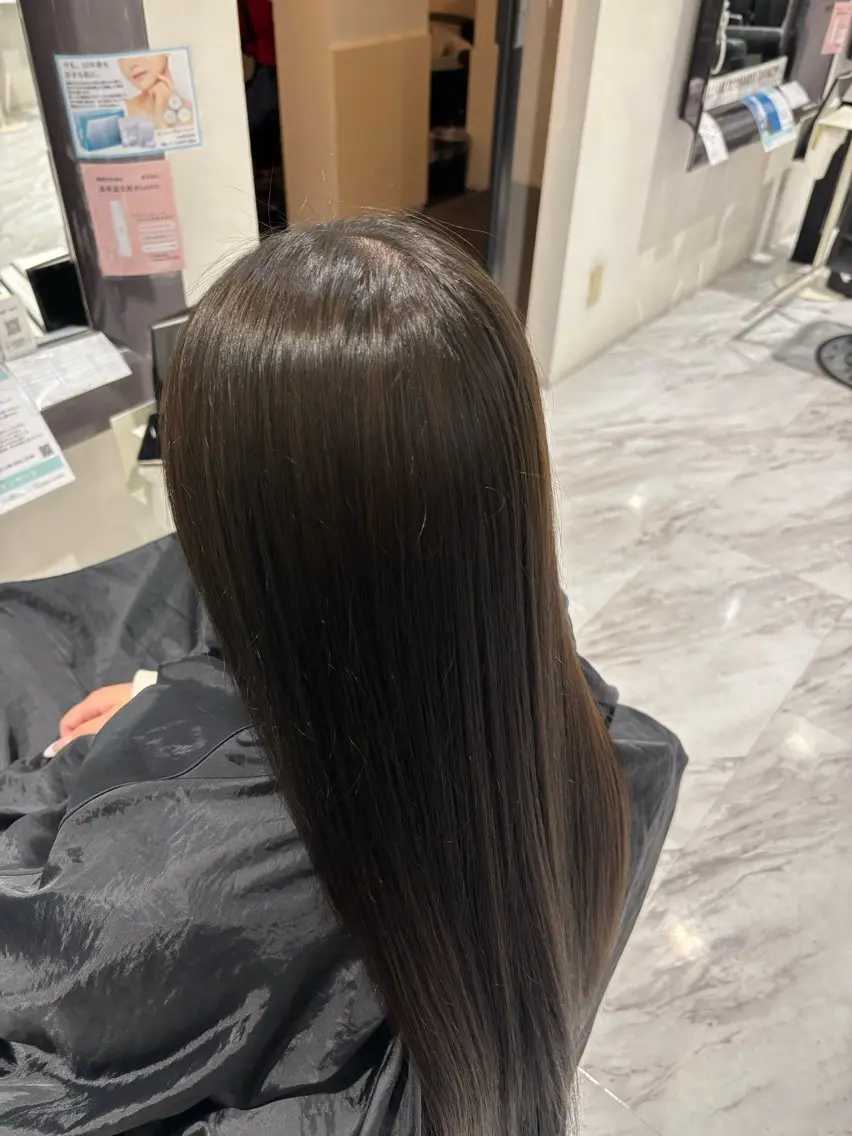 ロング カラー 梅田/カラーモデル 風香のヘアスタイル