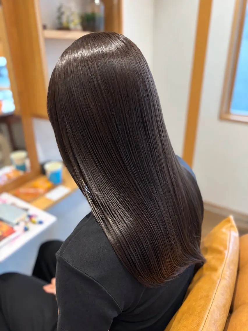 【U29限定】秋の艶髪カラー+カット+2ステップTrの写真
