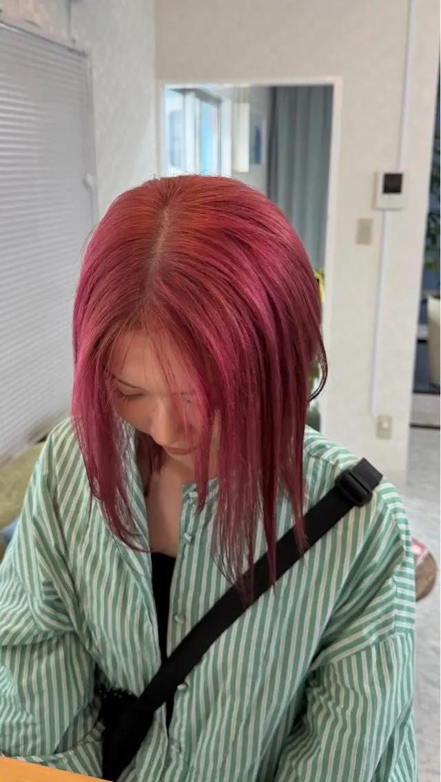 ミディアム ヘアカラー トリートメント MAEDA YUKIのヘアスタイル