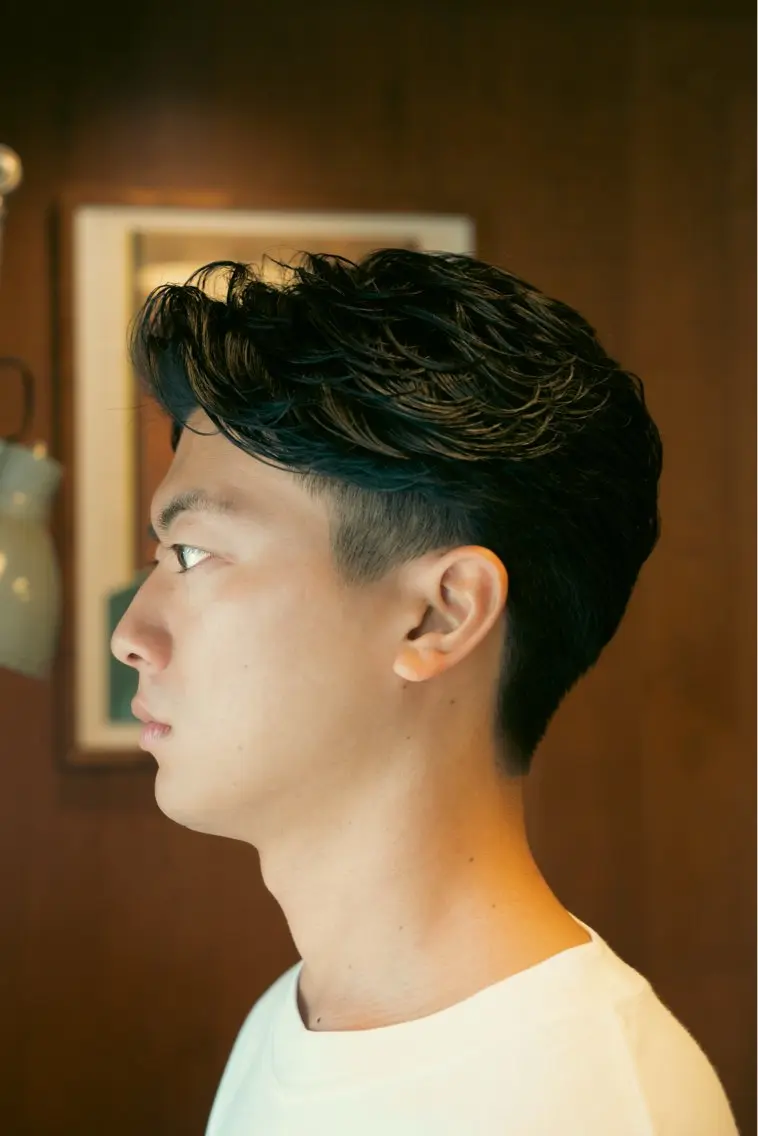 パーマ メンズ メンズカット募集中 いわたもえのヘアスタイル