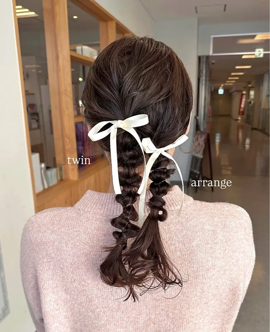【🎀SNS映え🎀】結婚式、推し活前に🤍ヘアセットの写真