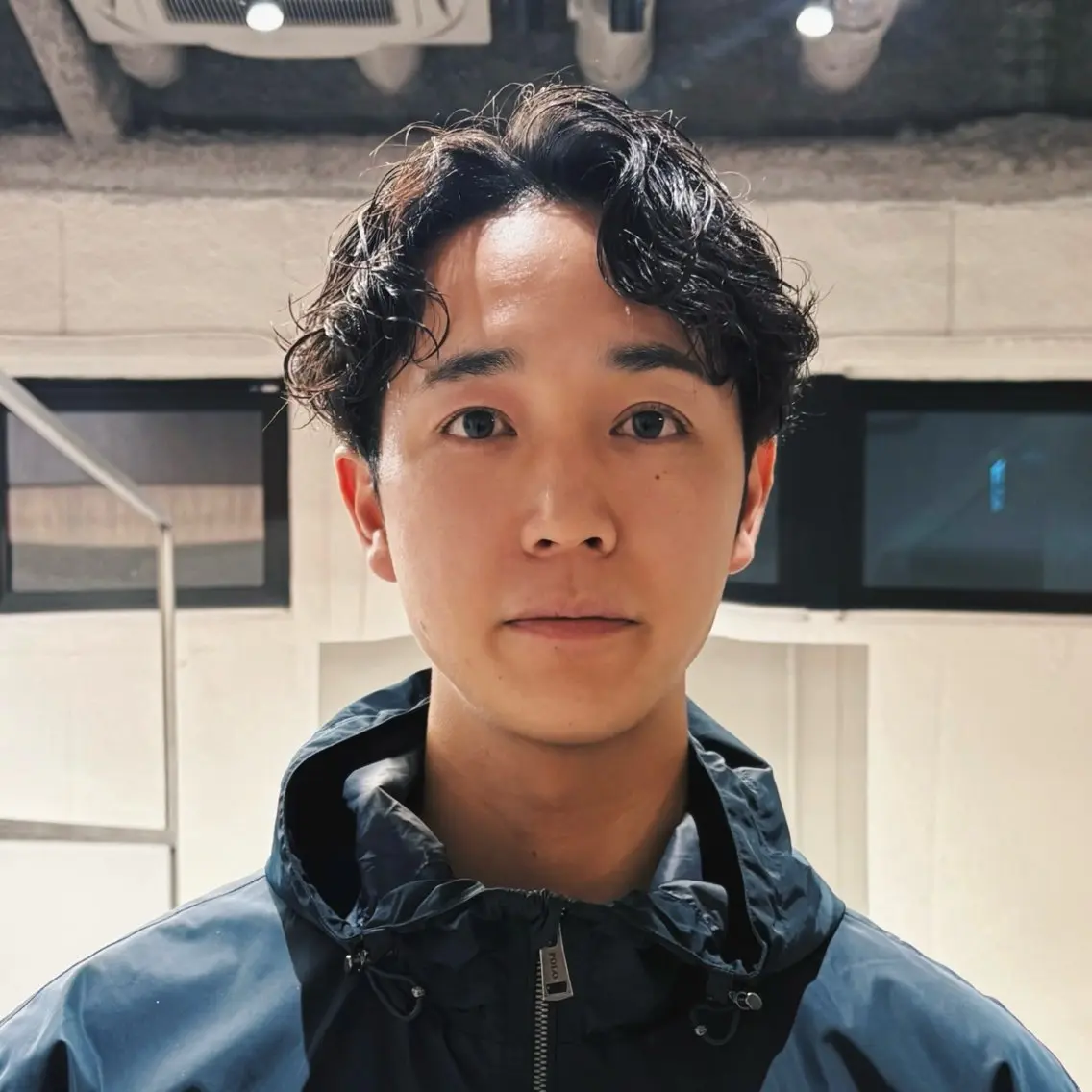 メンズカット+波巻きパーマの写真