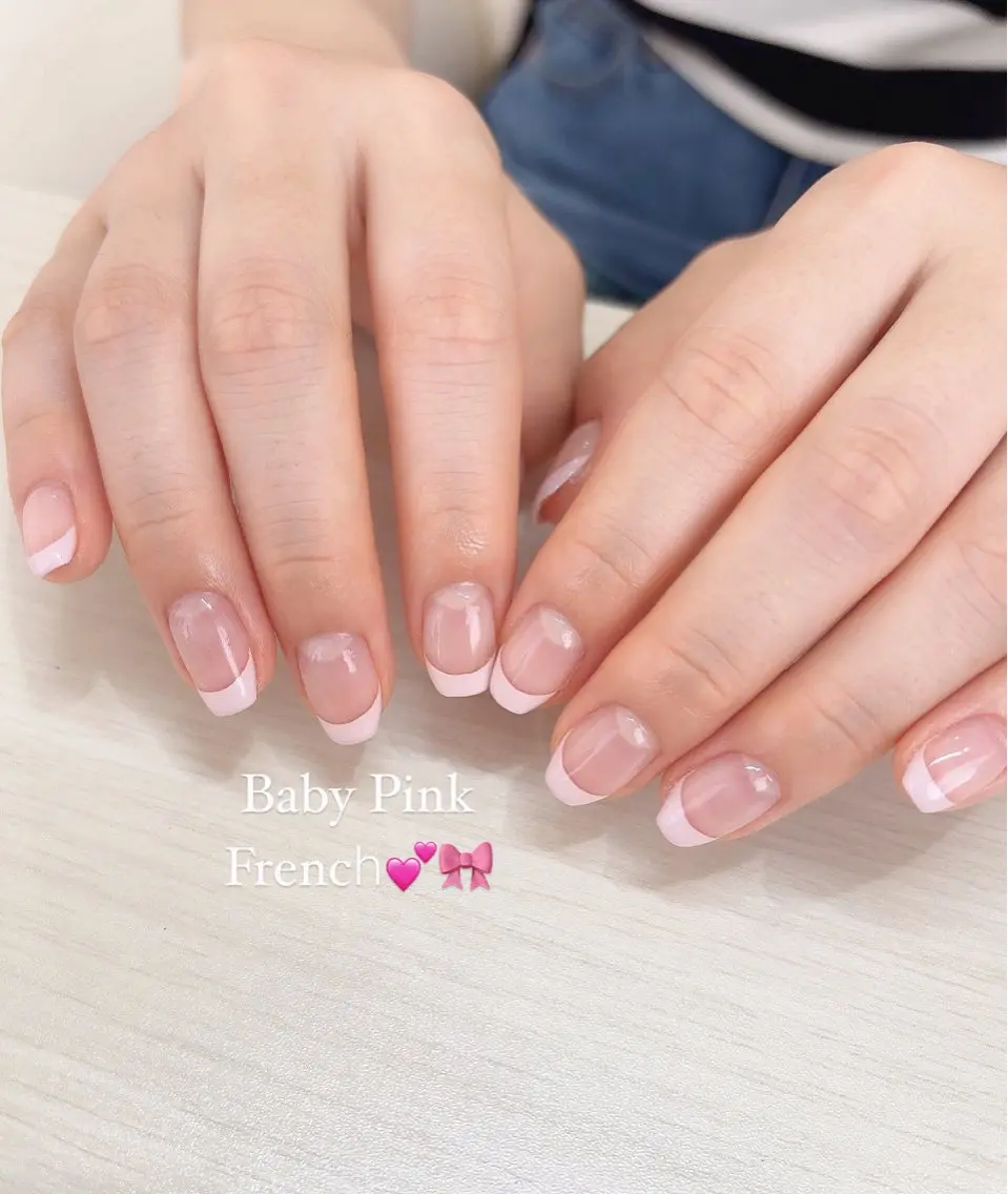ネイル フレンチネイル シンプルネイル beautiful meみくのネイルデザイン