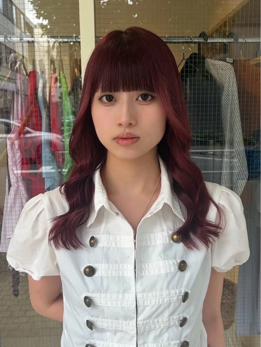 ロング カラー ヘアカラー 恵比寿 Yuki 地毛風カラー🌱のヘアスタイル