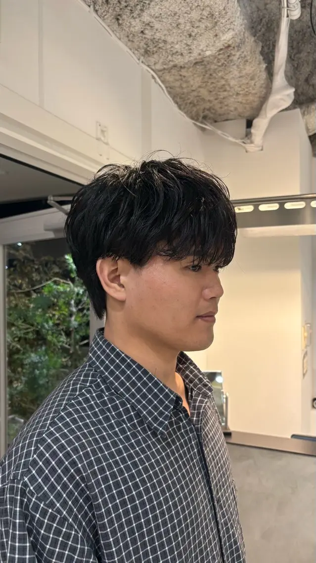 《7月限定》マッシュパーマ💫シャドウパーマ/スペインカール/ルーズパーマ<スタイリストカット付✂️>の写真