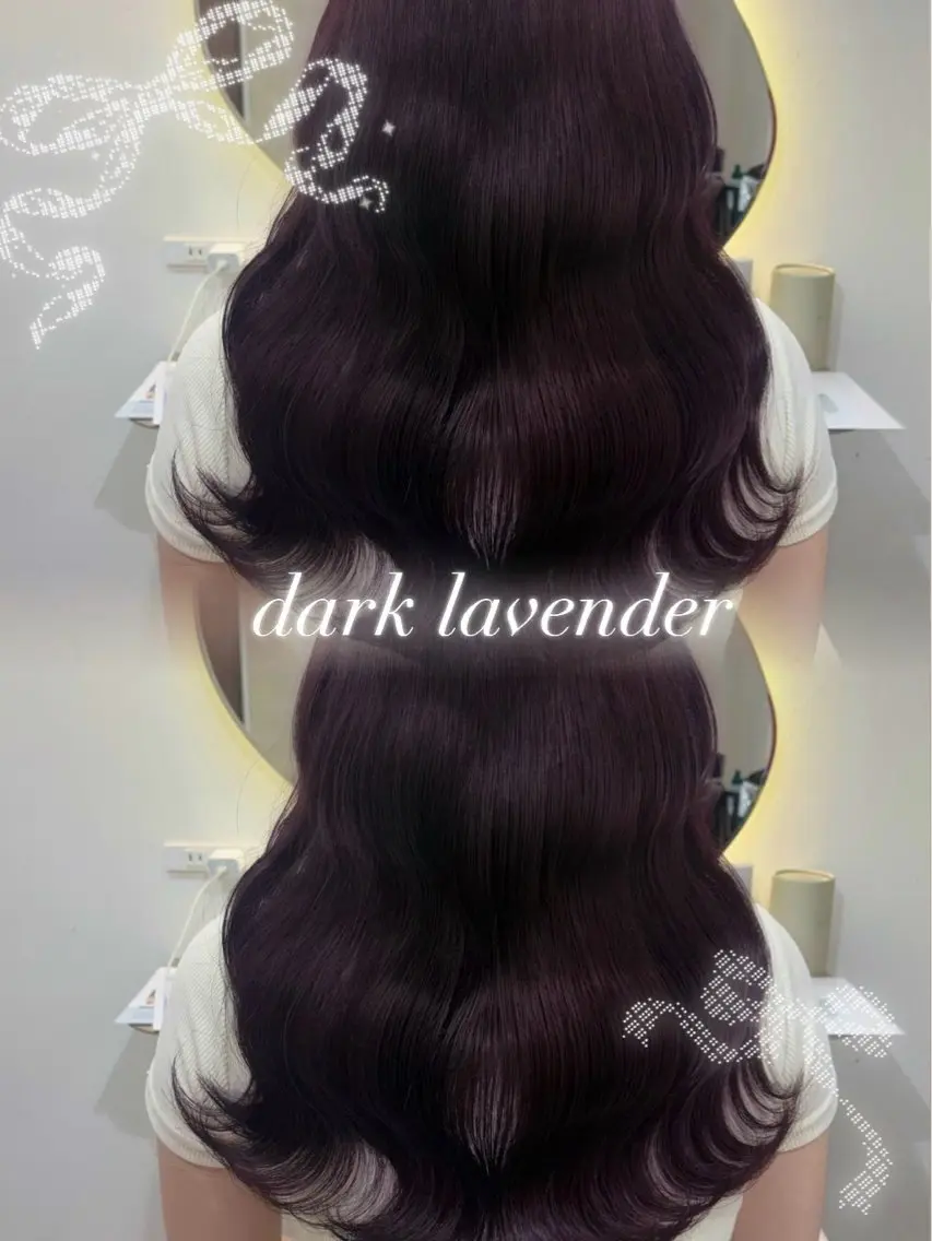 ロング カラー ヘアアレンジ 透明感カラー ラベンダーカラー ヘアカラー 🩶透明感カラー 池袋/mei🩶のヘアスタイル