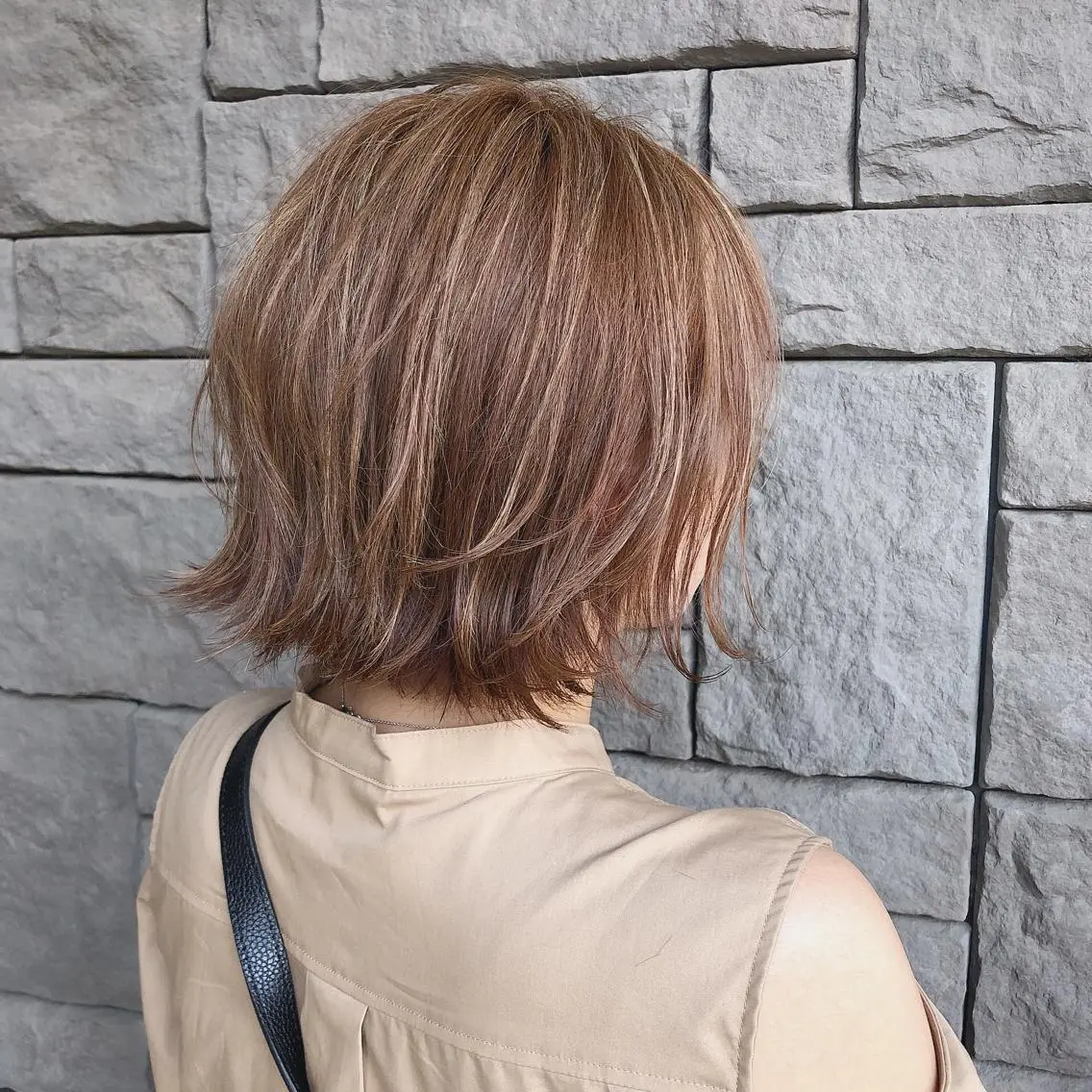 ショート カラー 店長/mao/ 前髪/顔周りカットのヘアスタイル