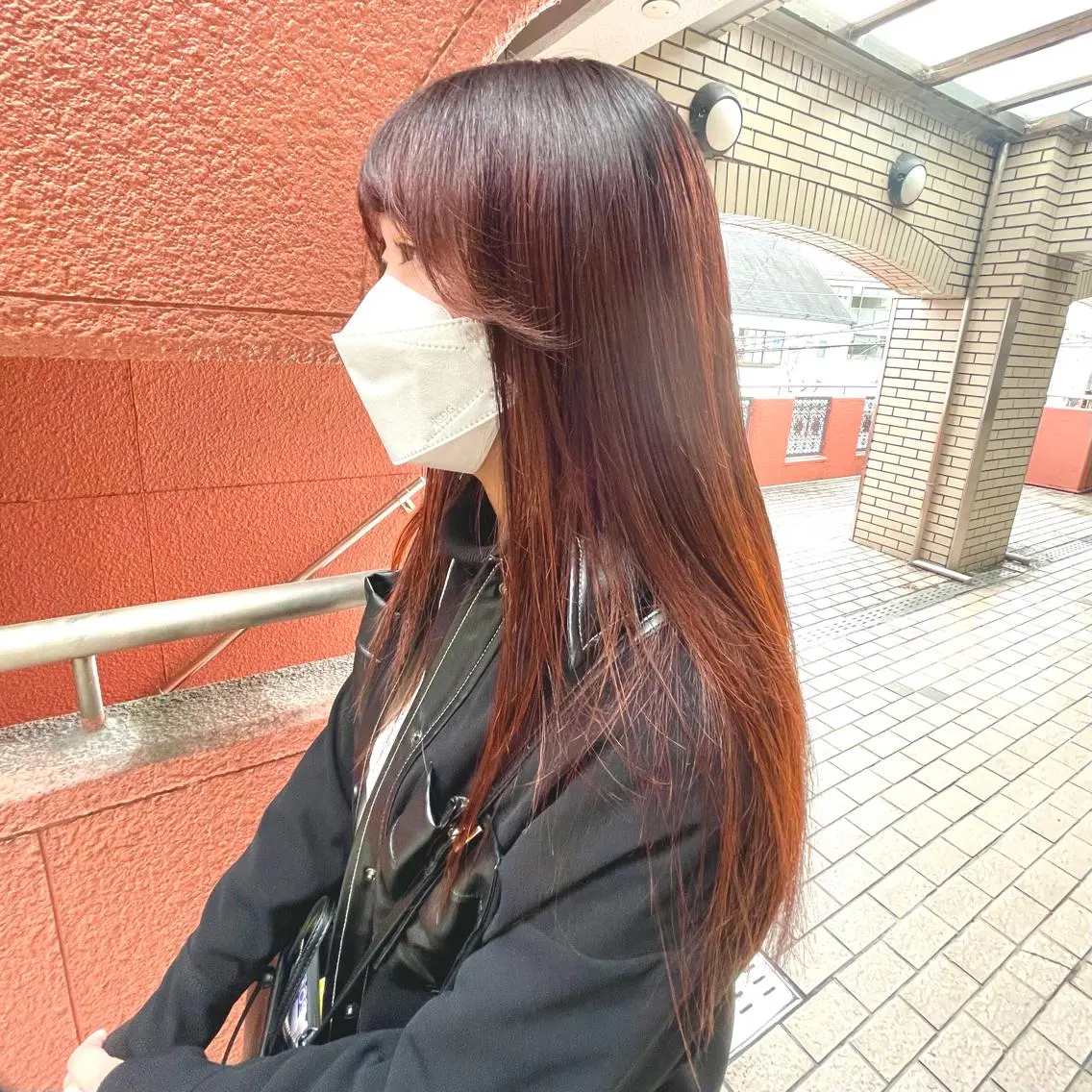 ロング カラー オレンジ 永石 知沙希の眉毛・アイブロウイメージ