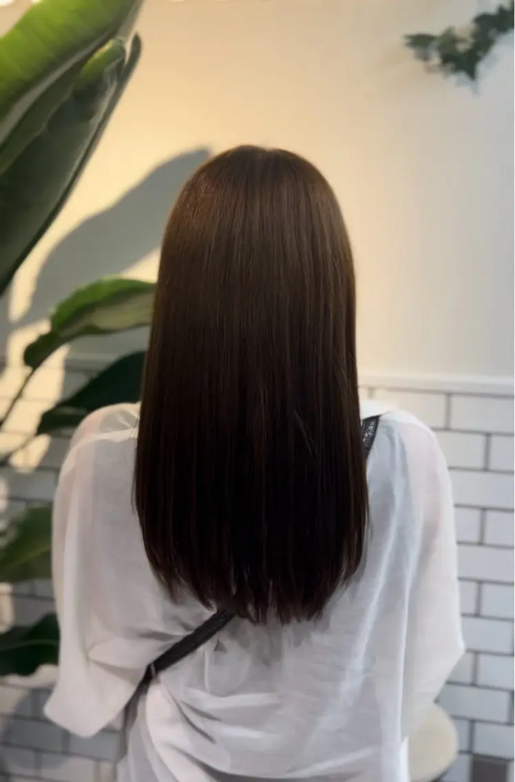 カラー 中村 真珠のヘアスタイル