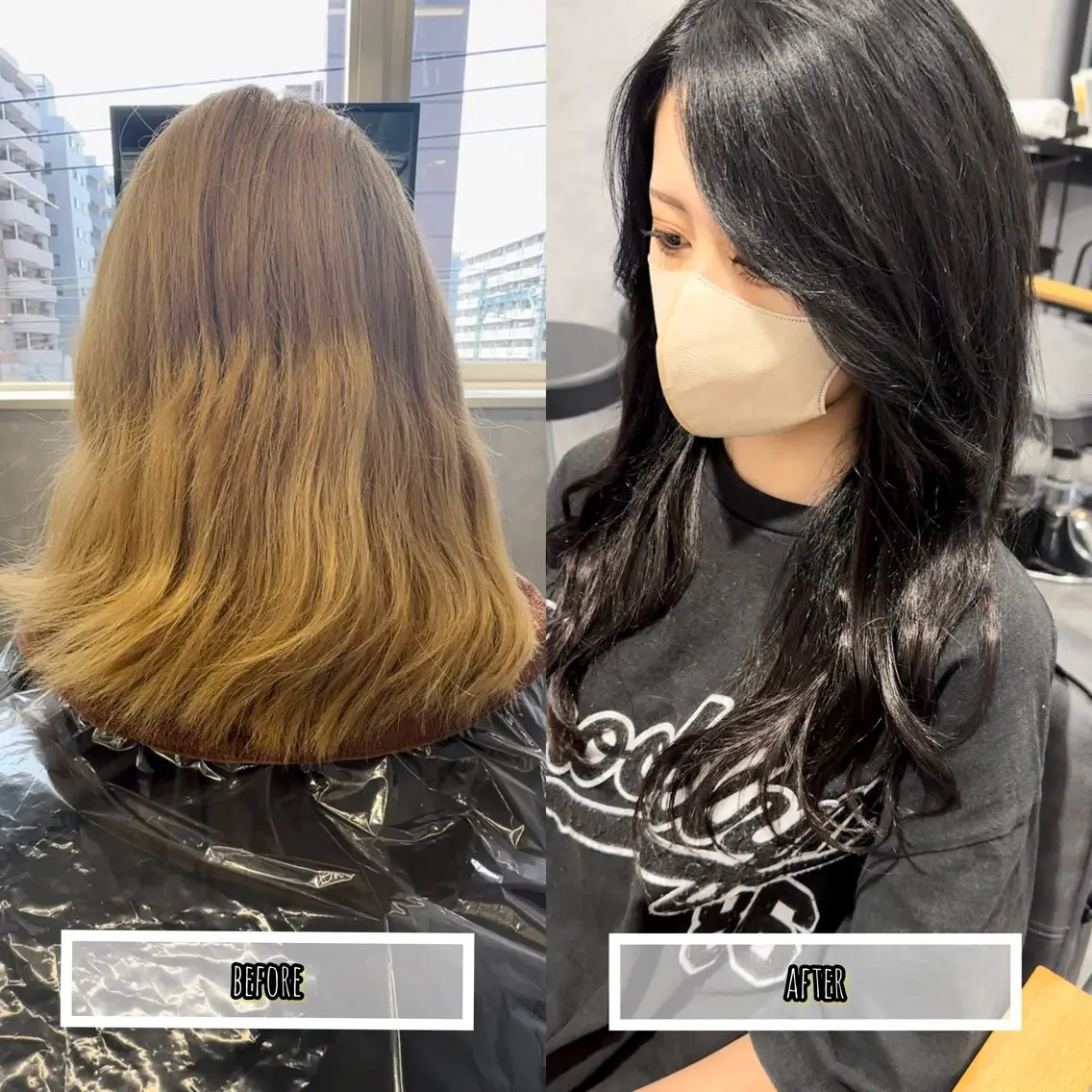 ミディアム カラー プルエクステ エクステ トリートメント プルエクステ/透明感 カラー✨KAZUKIのヘアスタイル