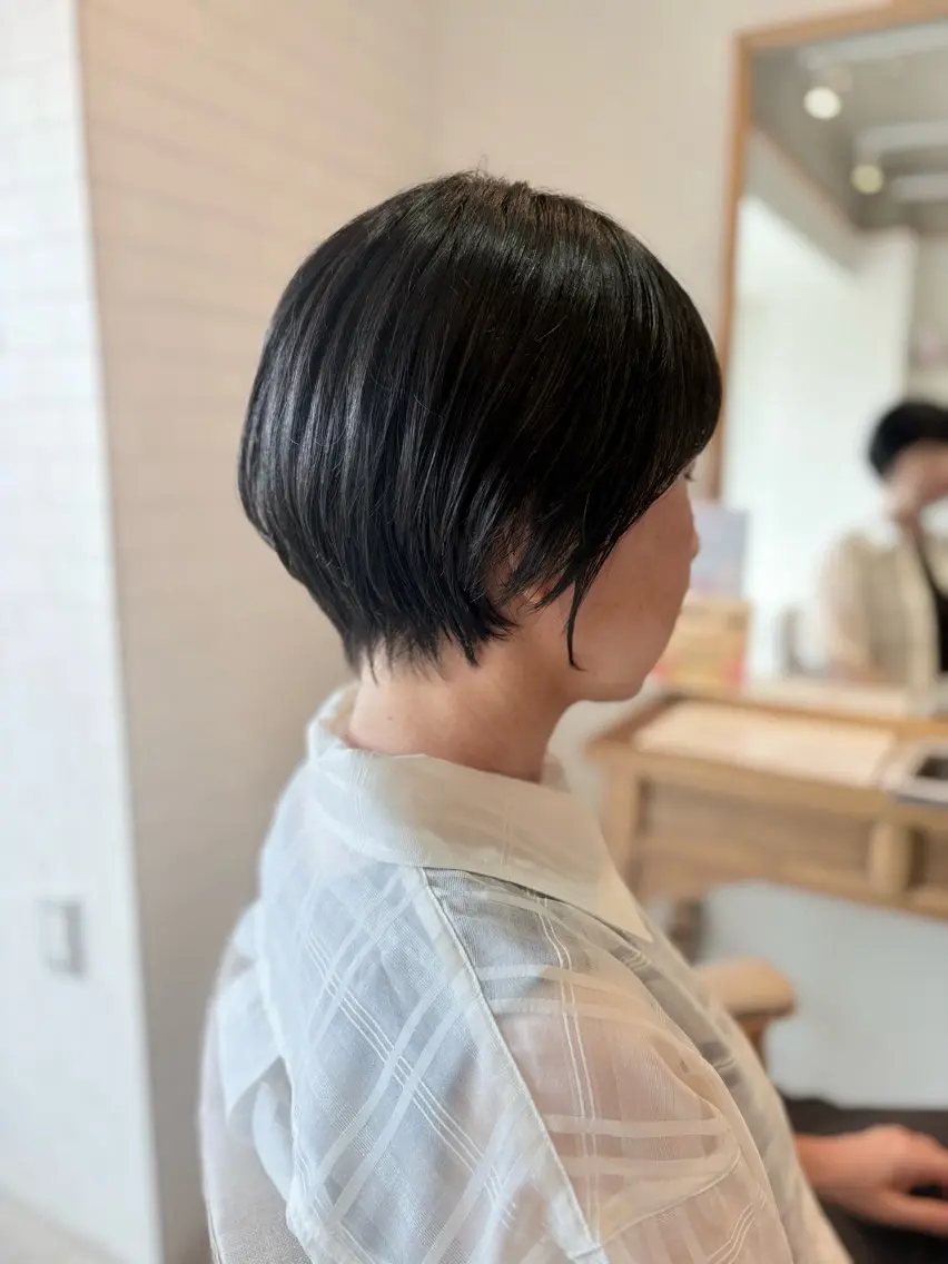 ショート ゆとり 茨木/ショートボブのヘアスタイル