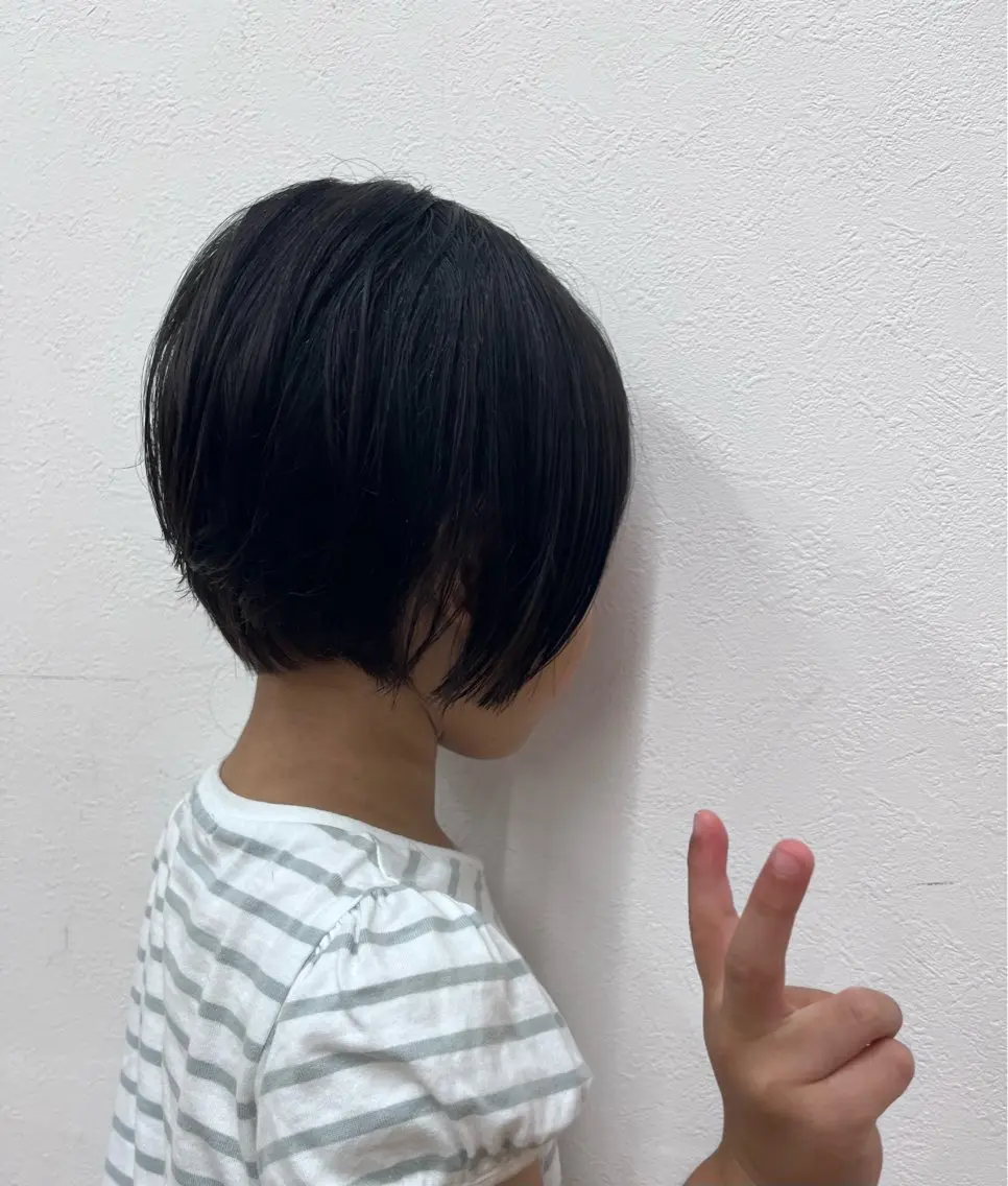 ショート ショートヘア 田尾 凌雅のヘアスタイル