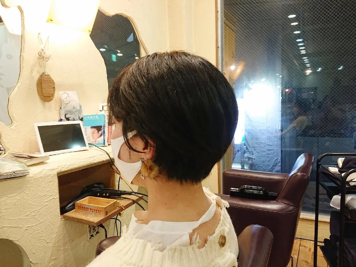 ショート ショートヘア 「sumi」 AMIのヘアスタイル